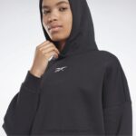 γυναίκες μαύρος υπερμεγέθη κουκούλα lux Reebok ND8H451 - Image 6