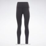 γυναίκες μαύρος lux ψηλόμεσο καλσόν Reebok ND8H295 - Image 6