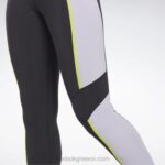 γυναίκες μαύρος lux ψηλόμεσο κολάν colorblock Reebok ND8H353 - Image 4