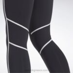 γυναίκες μαύρος lux ψηλόμεσο κολάν colorblock Reebok ND8H230 - Image 5