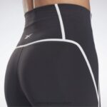 γυναίκες μαύρος lux ψηλόμεσο κολάν colorblock Reebok ND8H230 - Image 6