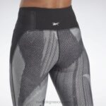 γυναίκες μαύρος lux perform κολάν Reebok ND8H414 - Image 4