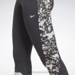 γυναίκες νύχτα μαύρη μοντέρνα κολάν σαφάρι Reebok ND8H466 - Image 4