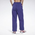 γυναίκες τολμηρό μωβ υφαντό παντελόνι les mills Reebok ND8H448 - Image 3