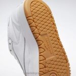 γυναίκες τσίχλα λευκού/reebok καουτσούκ-07 κλαμπ γ διπλά παπούτσια Reebok ND8H5 - Image 7