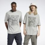 μέτρια γκρίζα ρείκι dc x face off μπλουζάκι Reebok ND8H396