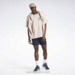 μαλακό εκρού T-shirt Reebok ND8H320 - Image 2