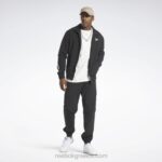 μαύρος κλασικά διάνυσμα σακάκι κομμάτι Reebok ND8H289 - Image 2