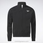 μαύρος κλασικά διάνυσμα σακάκι κομμάτι Reebok ND8H289 - Image 7