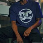 σκούρα ορχιδέα T-shirt με λογότυπο dc x Reebok ND8H409 - Image 2