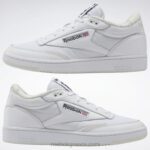 ftwr λευκή/πρωινή ομίχλη κλαμπ γ 85 mid ii παπούτσια Reebok ND8H329 - Image 9